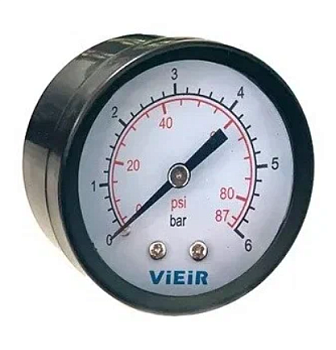 Манометр акс. 10 бар "VIEIR"